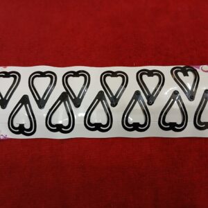 Black love Hair Clips for Regular Use