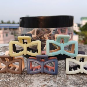 Bow Type hair Clips Set Of 5