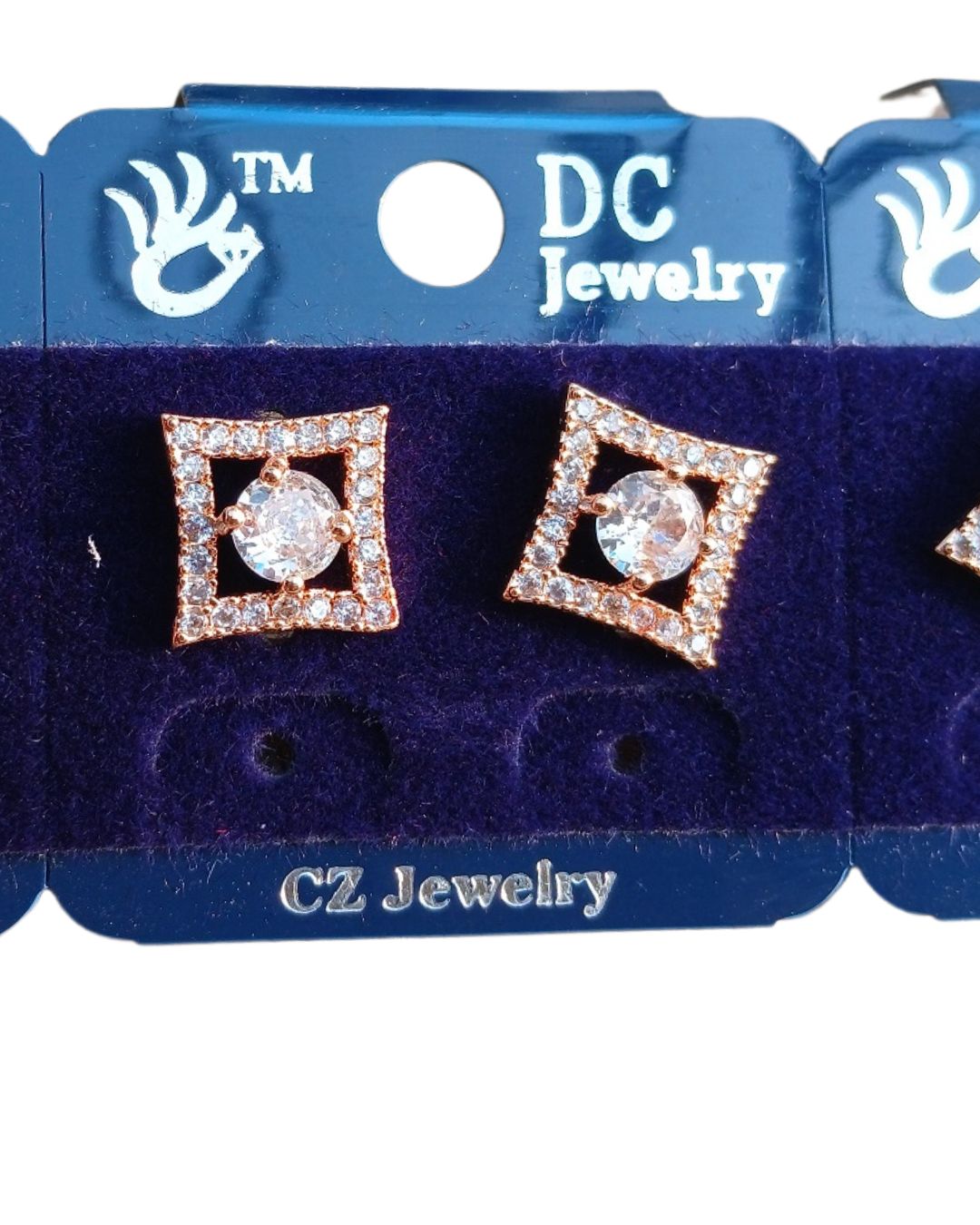 Corporate Earring Golden White Stone Design| Most Rare Design|